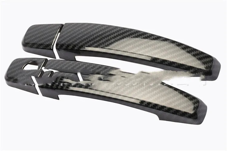Carbon fibre pattern door handle decoration for Opel Vauxhall Astra H/J models