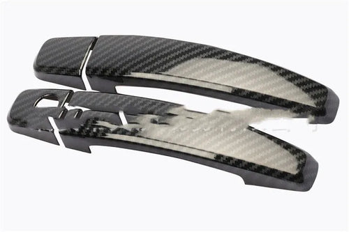 Carbon fibre pattern door handle decoration for Opel Vauxhall Astra H/J models