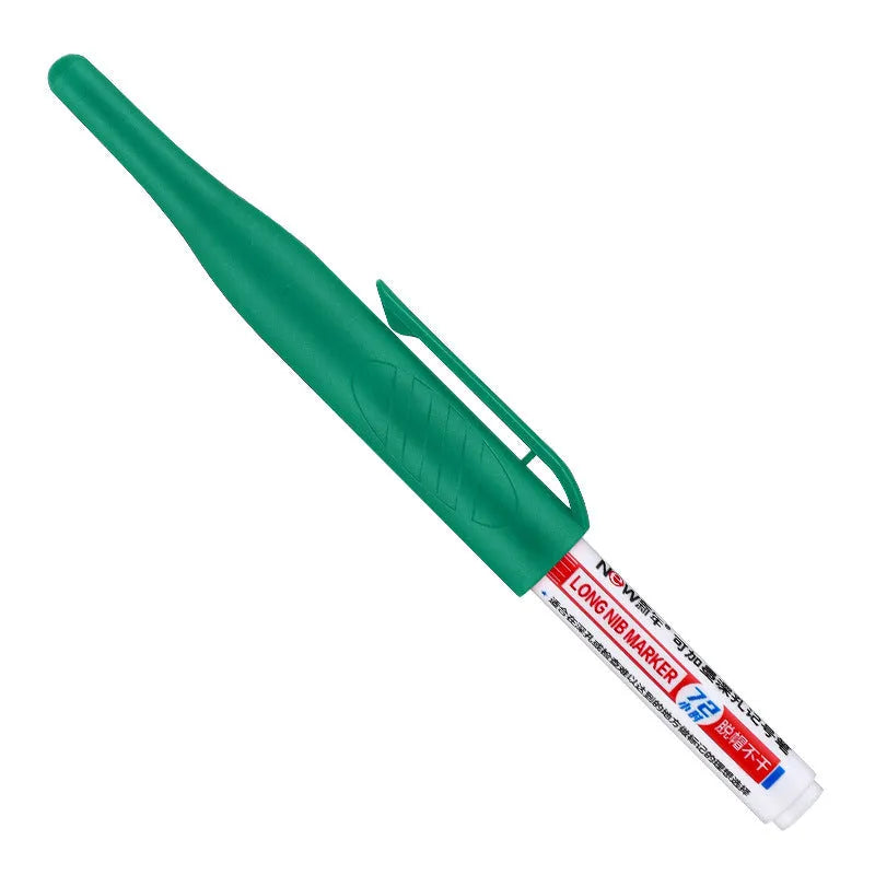 Oil-based woodworking marker pen 15.2 cm length in black red blue green colours