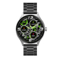 46mm smart watch with blood sugar monitoring and heart rate tracking on wrist