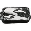 Black and white children's PU martial arts training shoes with soft sole for Taekwondo and Sanda.