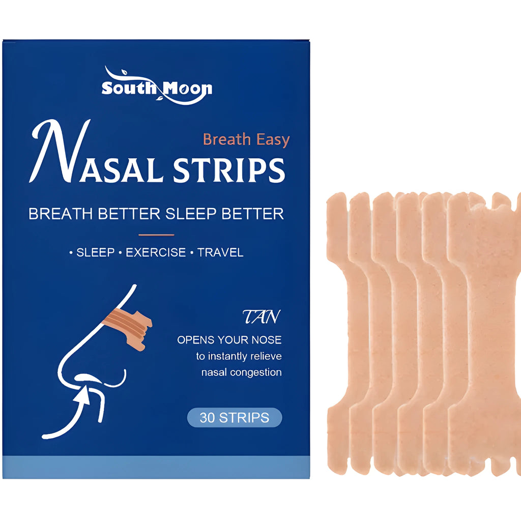 Snoring cessation nasal patch pack of 30 strips with lavender oil for quiet sleep