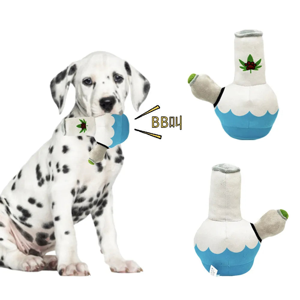 Kettle Doll bite-resistant pet plush creative toy in 24cm size with soft plush material for dog play