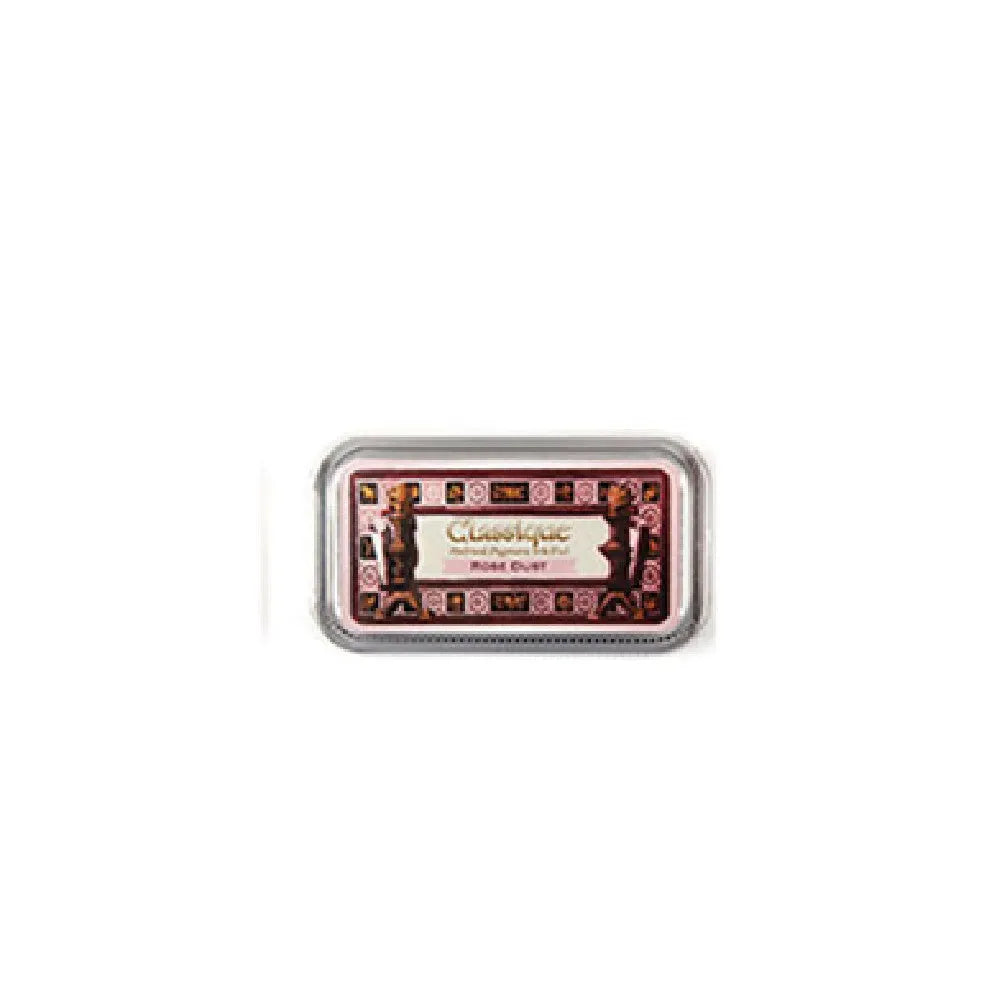 Rectangular oily inkpad for DIY rubber stamps in five colour options