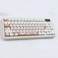 Dessert cat cartoon design mechanical keyboard key caps with MOG round shape