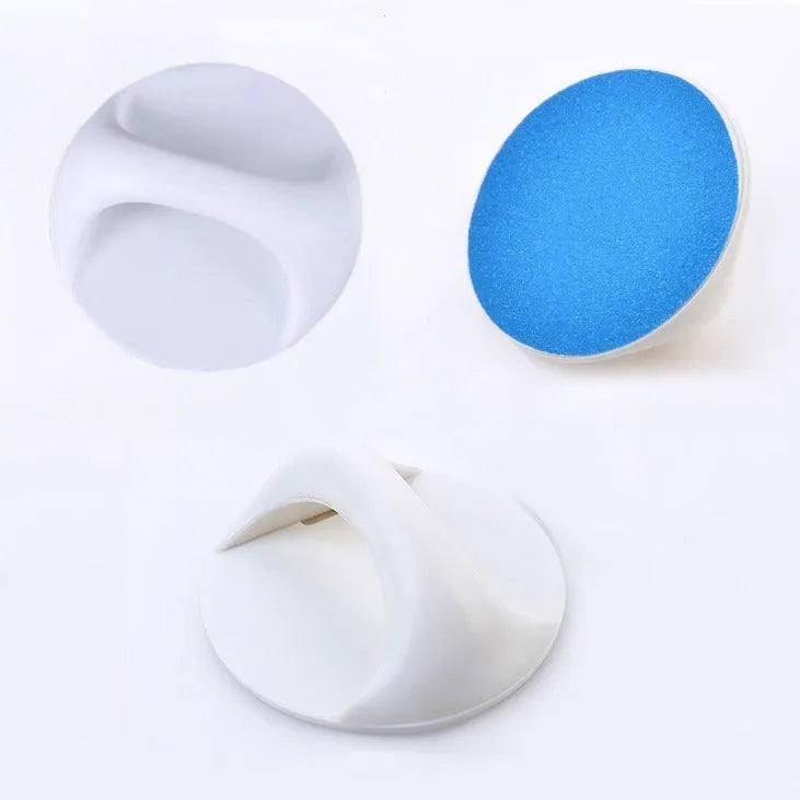 Upgraded dog nail file scratch board with ergonomic handle, shown in blue colour.