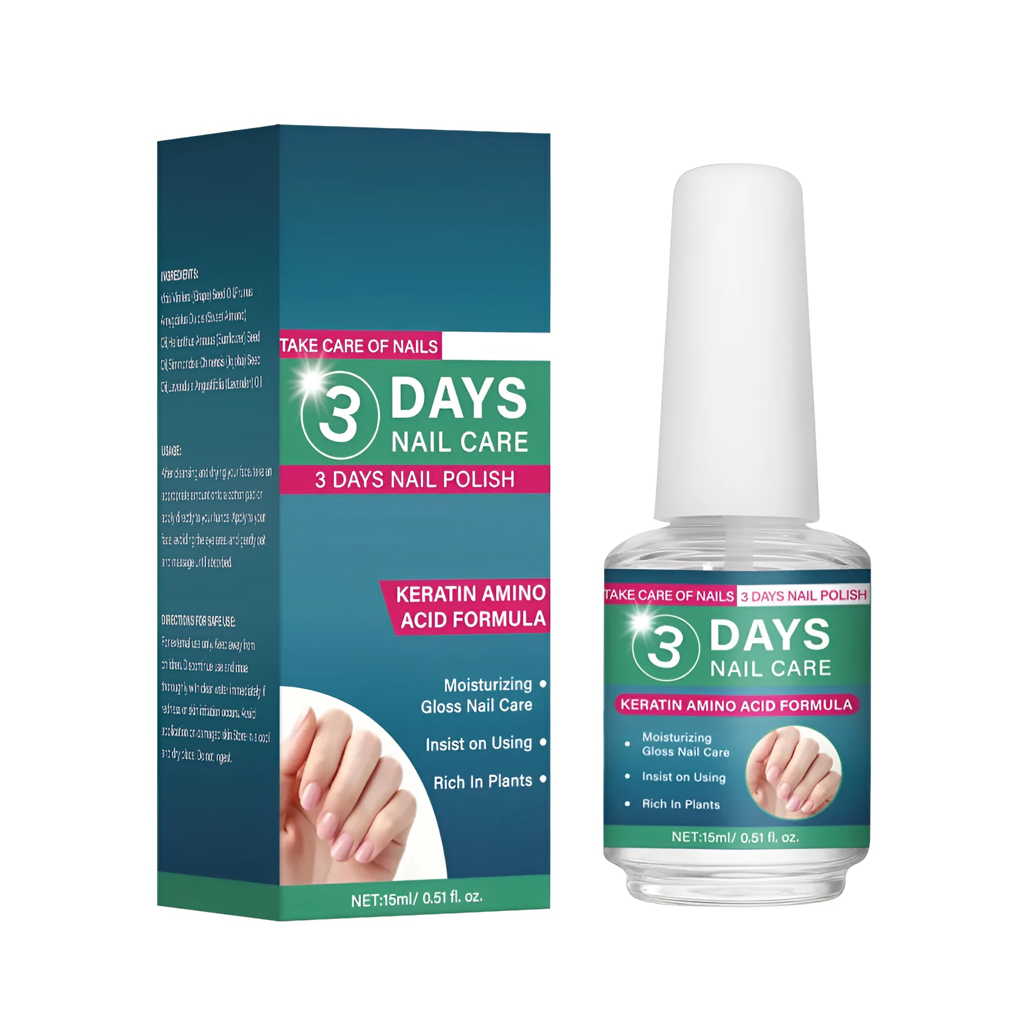 Nail care 15ml solution bottle for cuticle and nail maintenance
