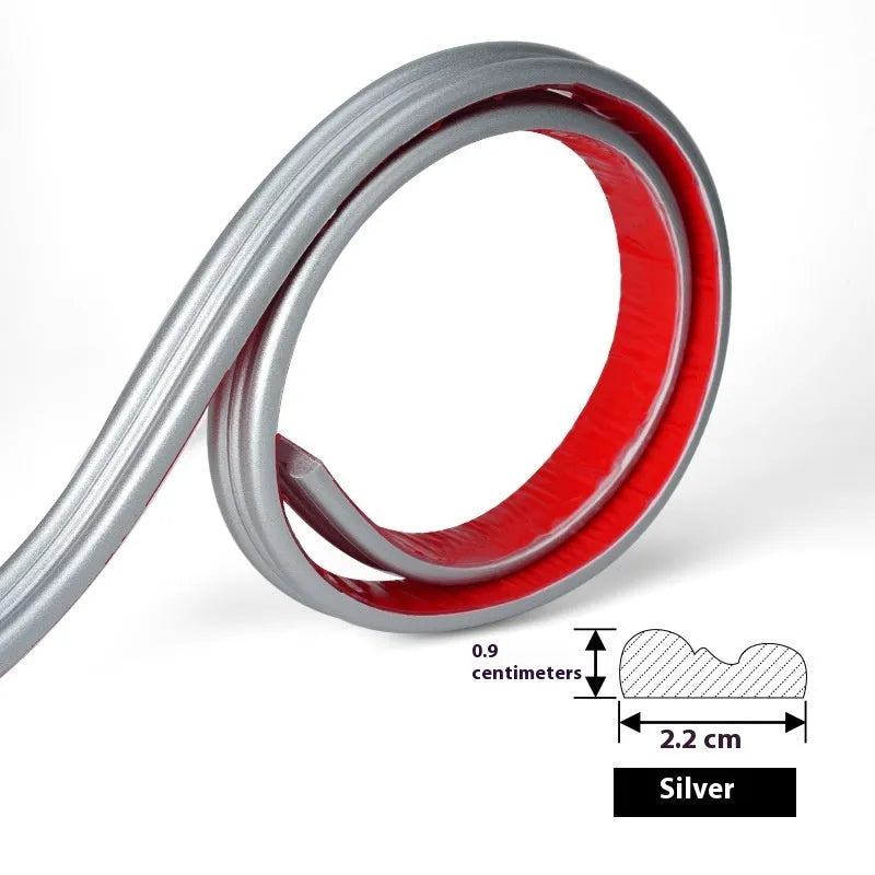 Flexible PVC background wall shaping frame with self-adhesive edge banding for photo studio backdrop edges