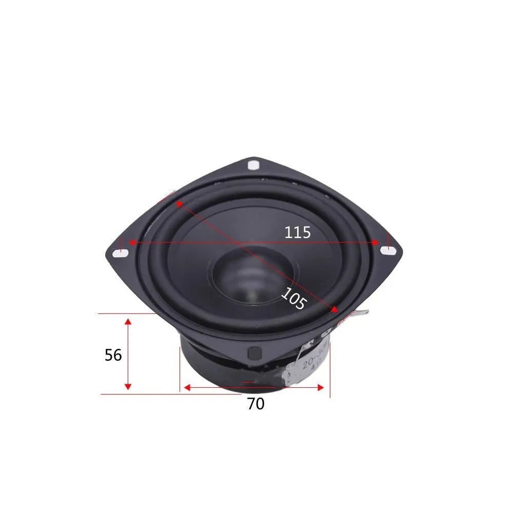4 inch diameter bass coaxial car horn speaker for General Motors vehicle audio systems