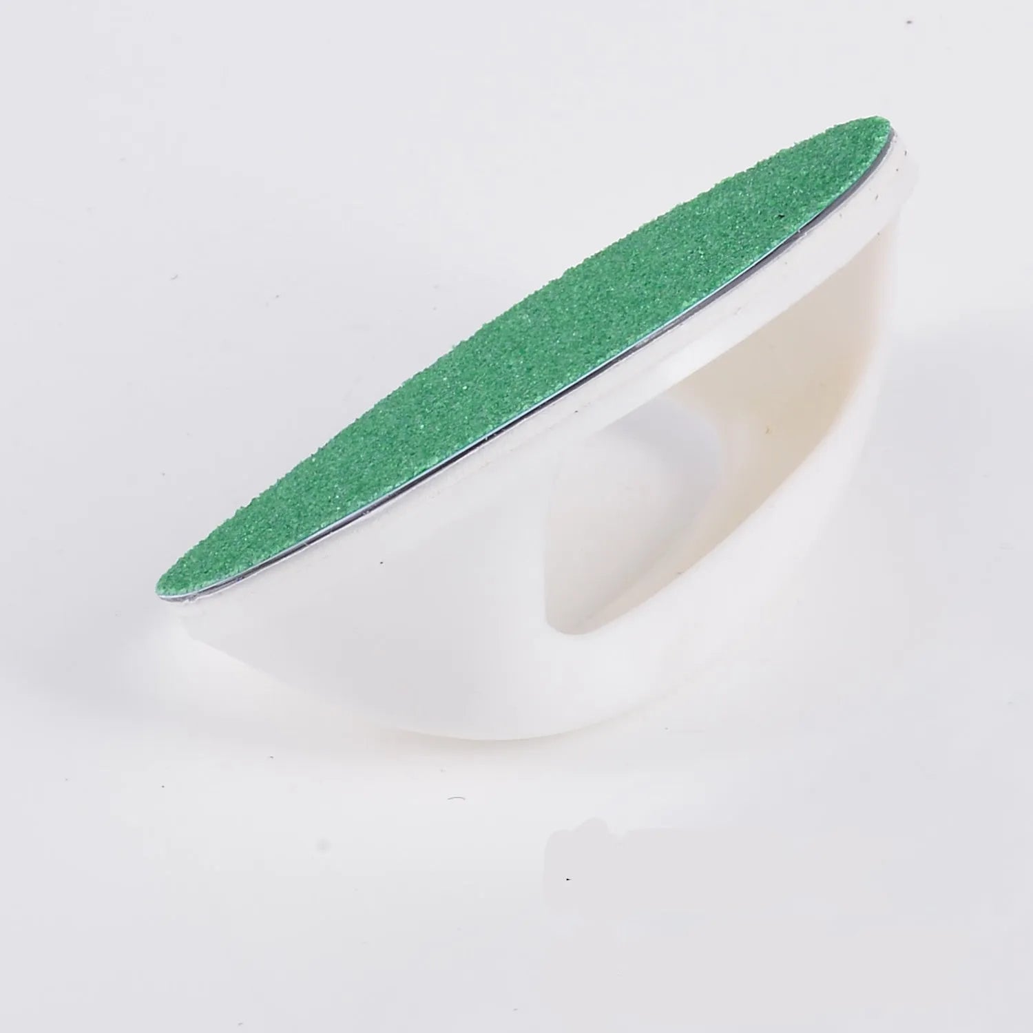 Upgraded dog nail file scratch board with ergonomic handle, shown in blue colour.