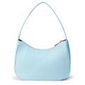 Retro style waterproof shoulder bag in PU leather with adjustable strap, shown in apricot colour