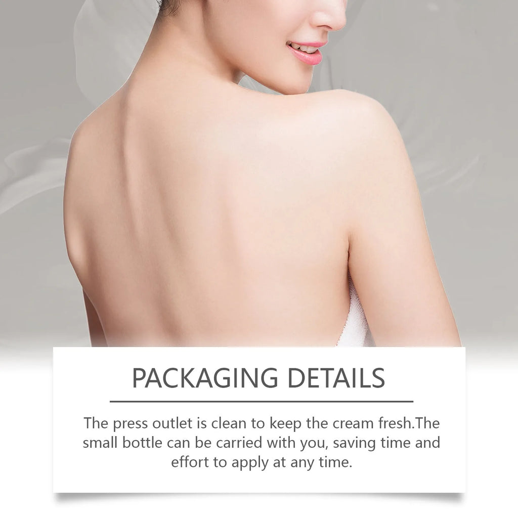 Skin neck cream gentle soothing 75g repair cream with Bifidobacterium and mint leaf in a white tube