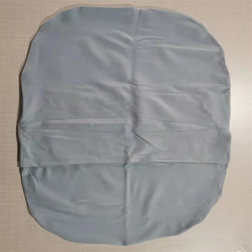 Portable cotton baby nest crib measuring 75x45cm with PP cotton filler in beige colour