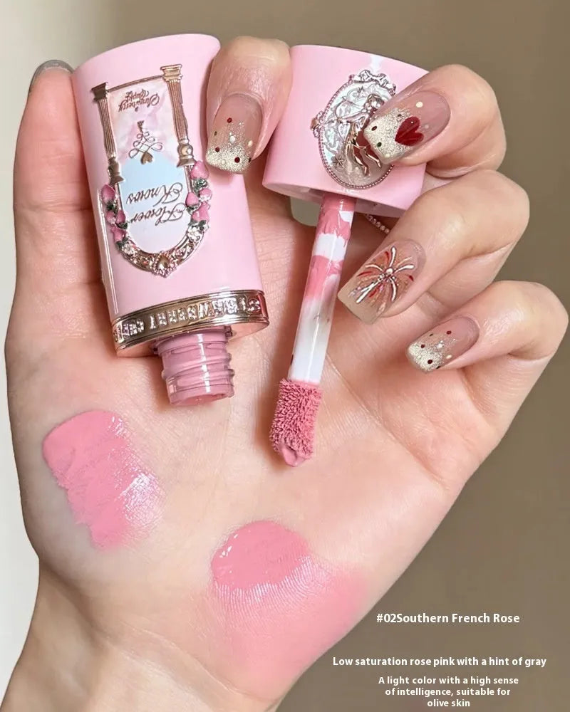 Strawberry Cupid Liquid Blush bottle showing one of six natural colour shades for cheeks