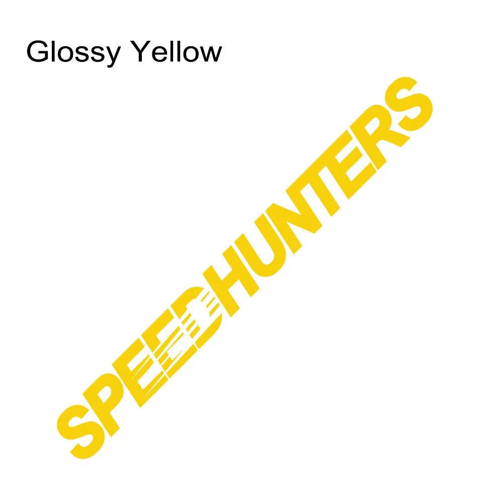 Speed Hunters 59x10cm reflective car vinyl sticker for rear vehicle application