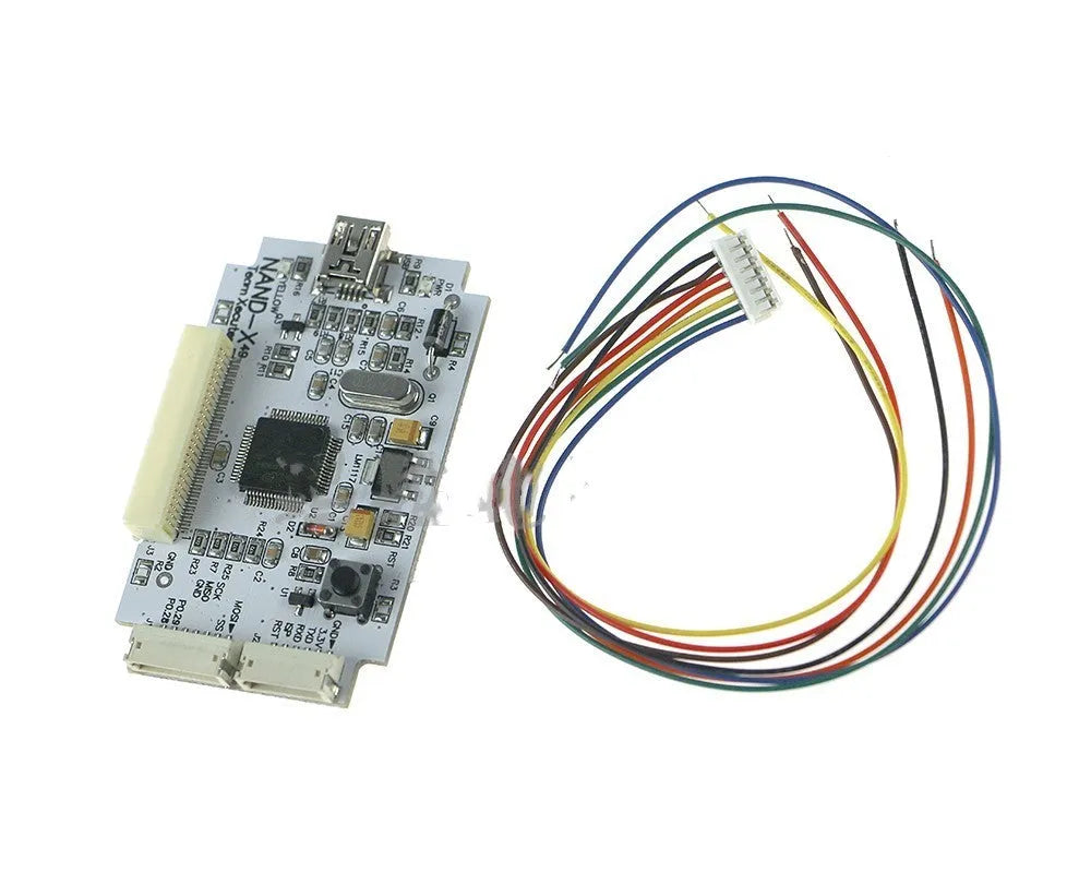 Brush chip tool for cleaning electronic circuit boards and components