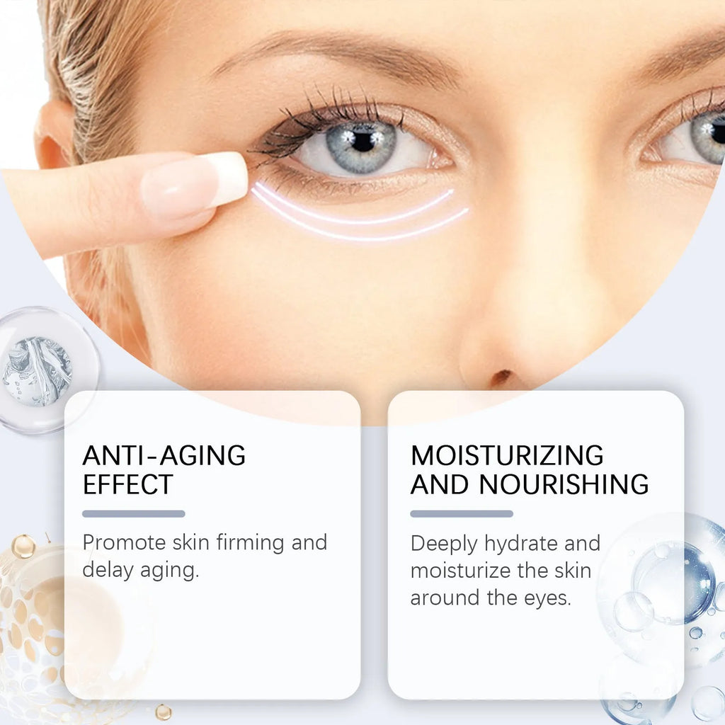 Retinol Eye Cream 20g soft moisturising formula in 3 × 12.1cm packaging for dark circles and puffiness