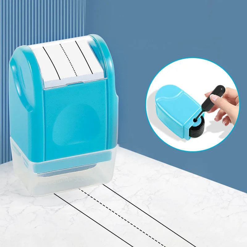 Plastic roller seal in seven colour options for teaching and craft activities.