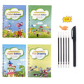 Magic Stylus Clean handwriting copybook set with pen and refills in four colour options.