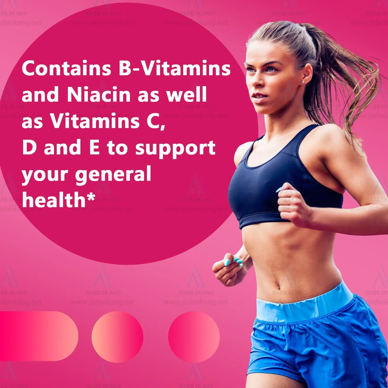 Biyode Women Multi Vitamin Supplement Gummies bottle with original flavour, 60 count