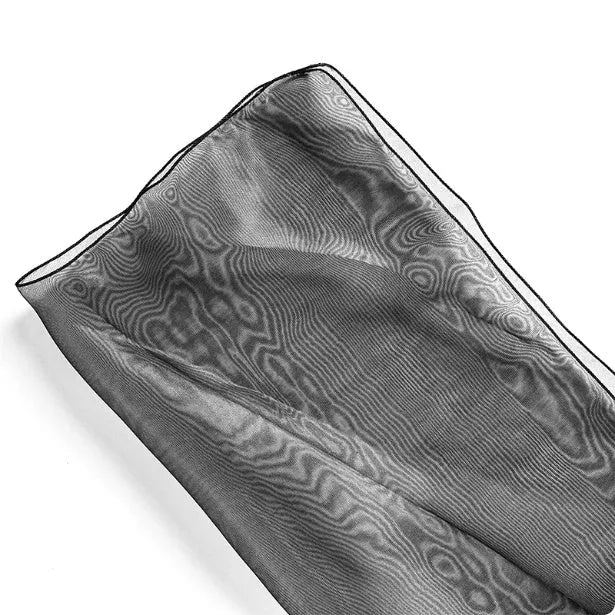 Square silk fabric pieces for wrapping flower bouquets in five colour options measuring 60cm