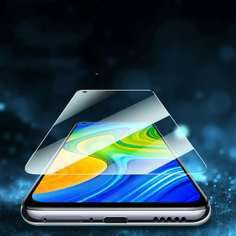 Tempered glass screen protector for Xiaomi and Redmi phones with anti-scratch anti-fingerprint properties