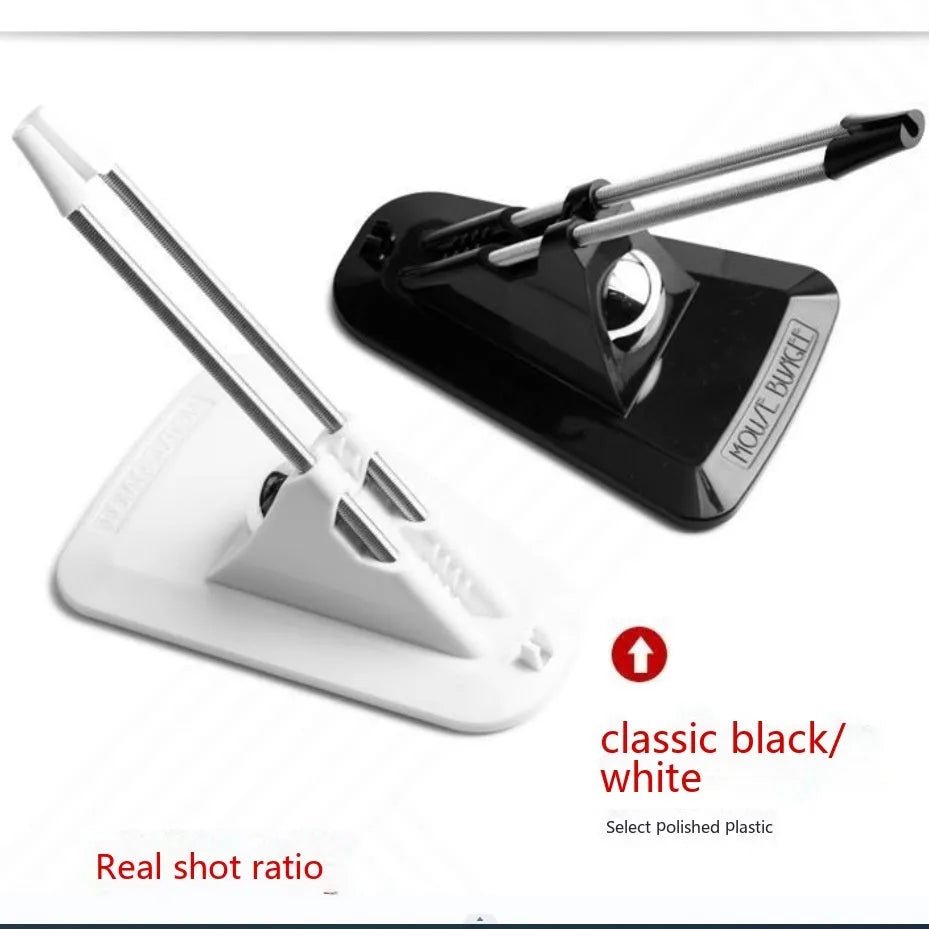 Desktop fastening clip coil clamp wire holder for cable management in black