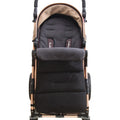 Blue Oxford cloth stroller foot cover for baby, size 40x86cm