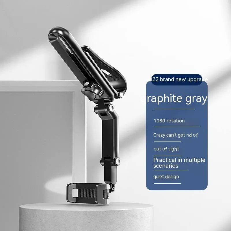 Car mobile phone bracket with one clip stable design in black and green colours
