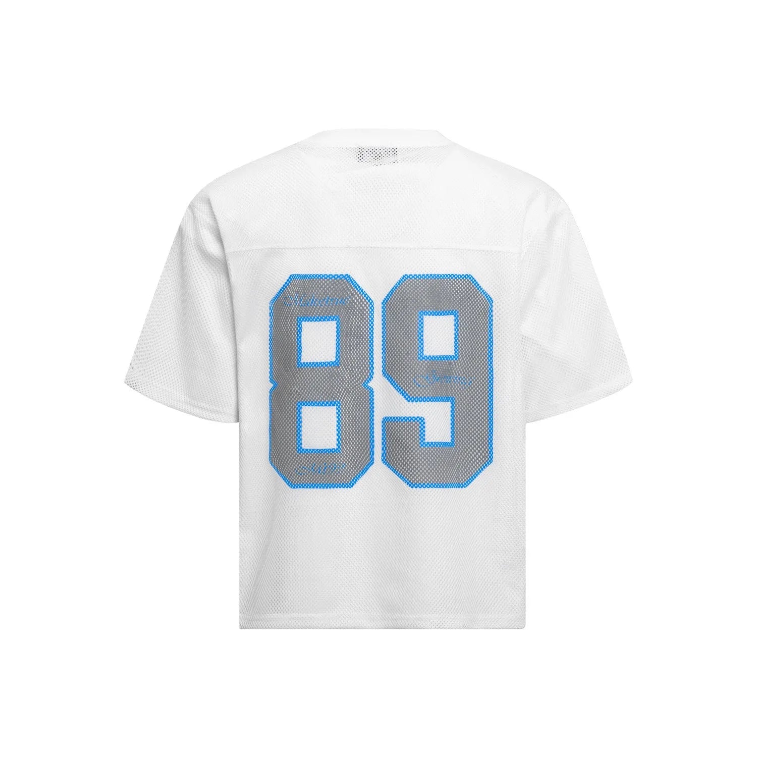 Men's loose-fitting casual T-shirt in black and white colours with regular short sleeves