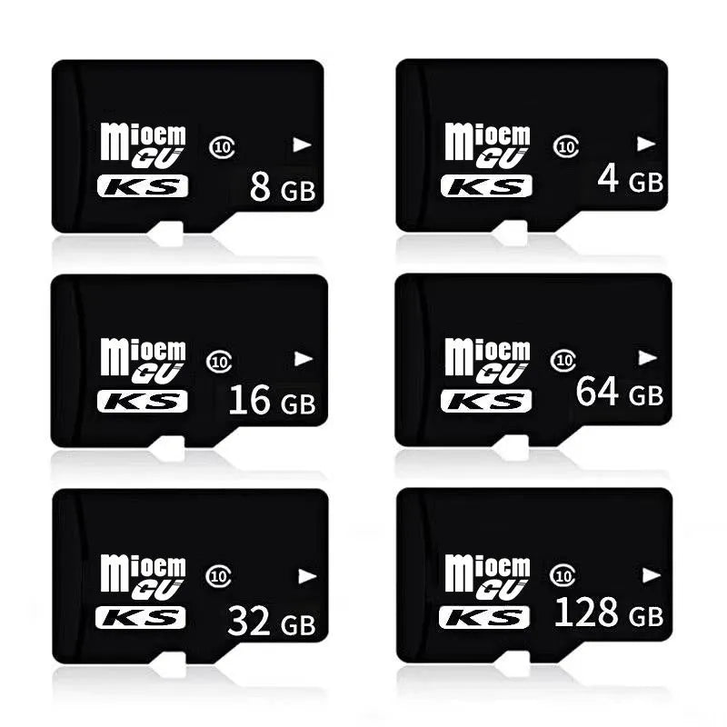 32GB C10 high-speed TF memory card in black for phone camera and driving recorder