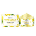 Lemon Exfoliating Scrub in a 100g container with walnut shell powder and citrus extracts