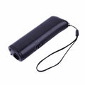Ultrasonic dog repeller 3 in 1 training device with flashlight and ABS body