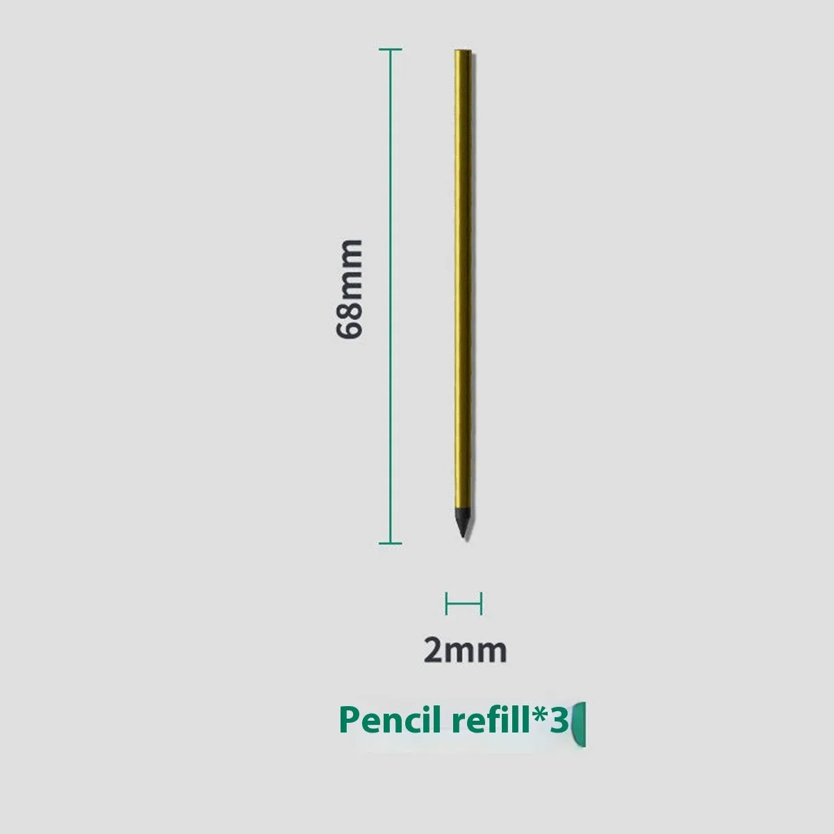Set of three 6-hole loose leaf notebook refills: ballpoint, pencil, and plastic types with metal pen cores on Zodiac Forest paper.