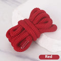 Round black shoelace adapter rope showing 1.0mm width and length scale from 120cm to 160cm.