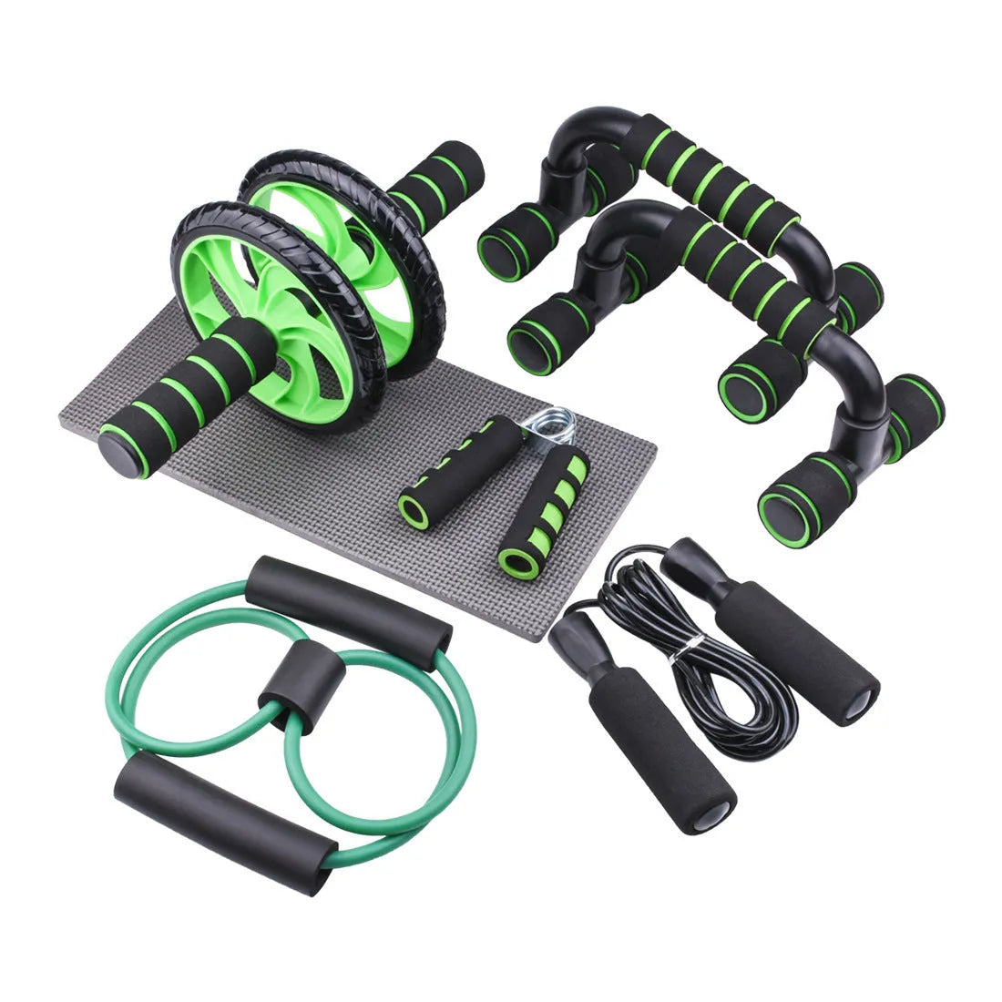 Indoor sports push-up bracket for abdominal wheel fitness training in four colour options