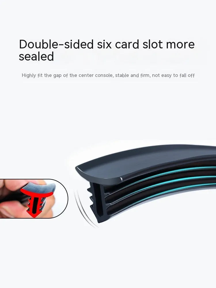 Mitsubishi Outlander dashboard soundproof seal strip with six card slots measuring 1.6 metres