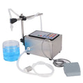 CNC automatic quantitative liquid filling machine with digital display on benchtop