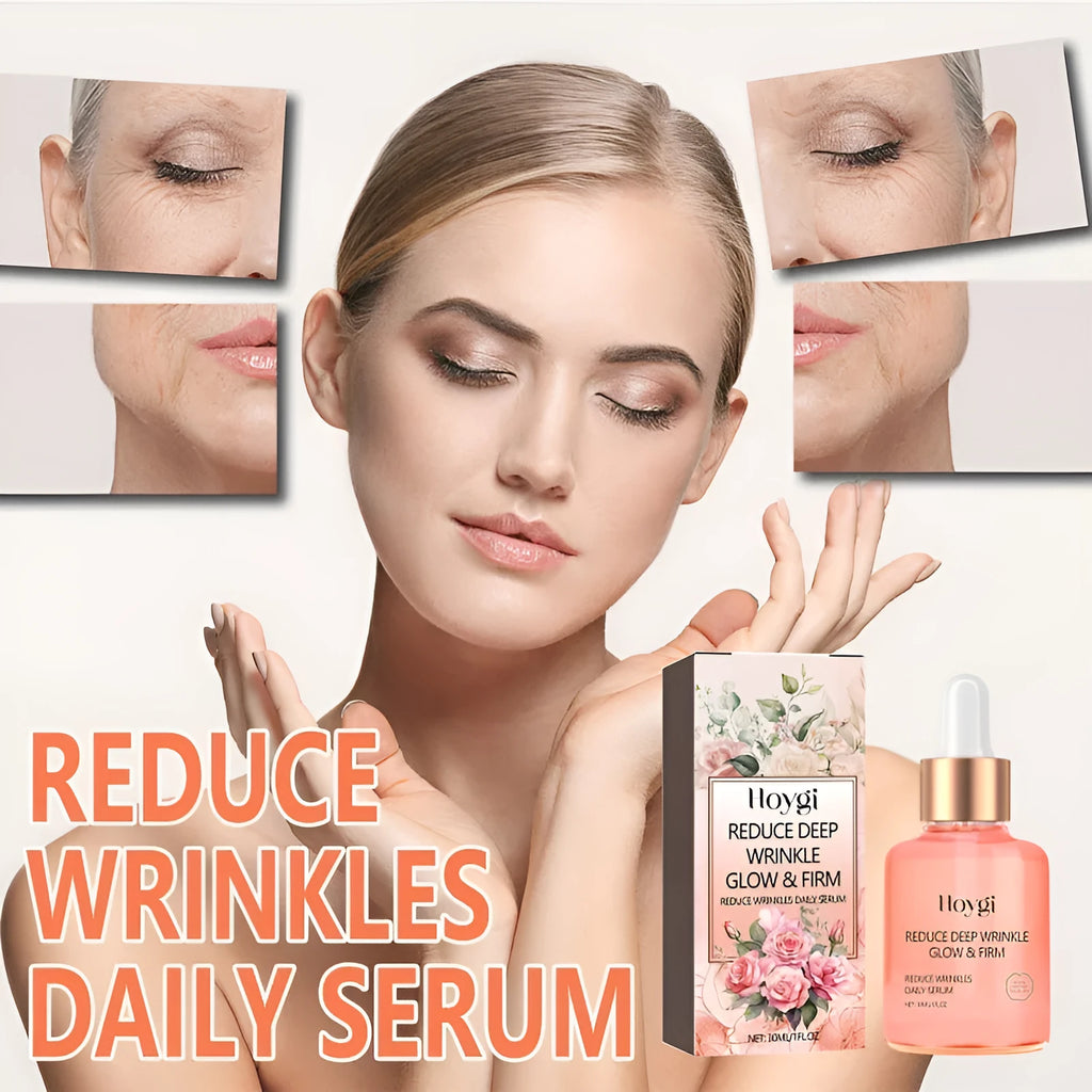 30ml rose essential oil bottle with dropper for facial skincare treatment in compact packaging