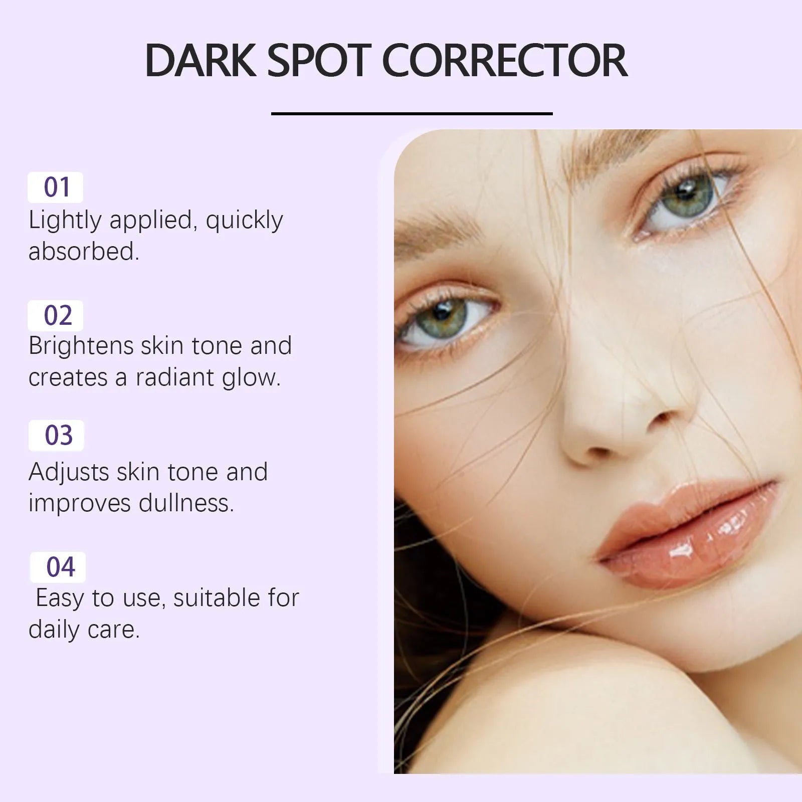 50g daily moisturising cream in compact packaging for facial hydration and pore care.