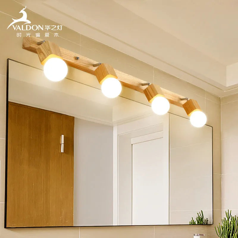 24cm diameter mirror cabinet wall lamp with LED lighting options