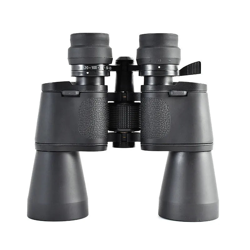 Outdoor telescope binoculars with continuous zoom 20-120x magnification and 100mm objective lens