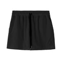 Men's lightweight polyester basketball shorts in grey, black, apricot, or green.