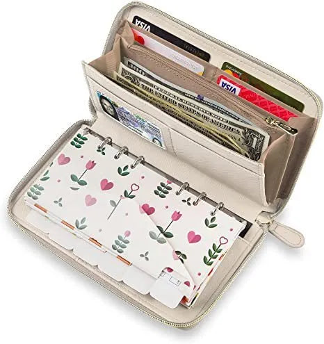 RFID blocking anti-theft card holder wallet in seven colour options including rose gold and sky blue