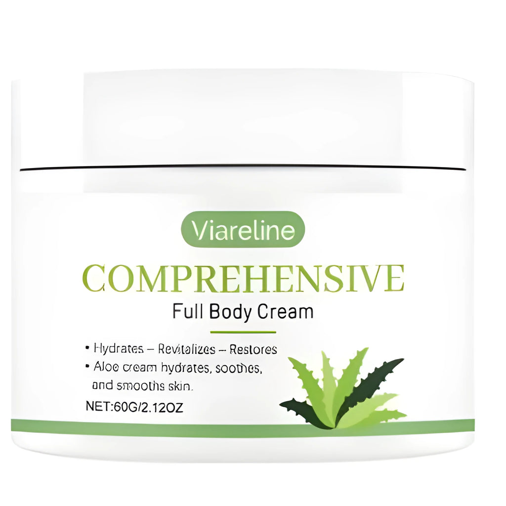Aloe anti aging moisturising cream 60g pot with natural ingredients