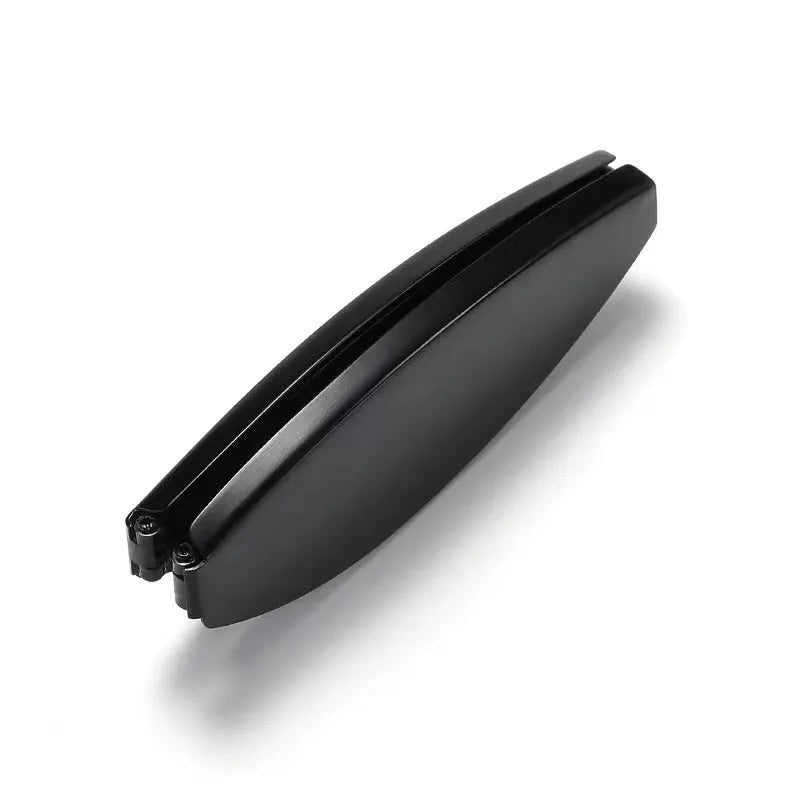 Folding pocket presbyopic glasses for men with metal frame in black or silver colour options