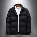 Men's casual Korean style cotton padded jacket in cardigan design available in four colours