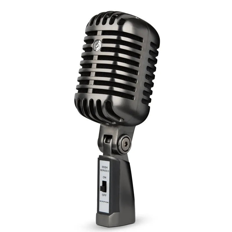 Professional wireless condenser microphone in FG2 colour for KTV singing and computer recording.