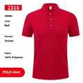 Ice silk advertising logo polo shirt in seven colours with short sleeve pullover design