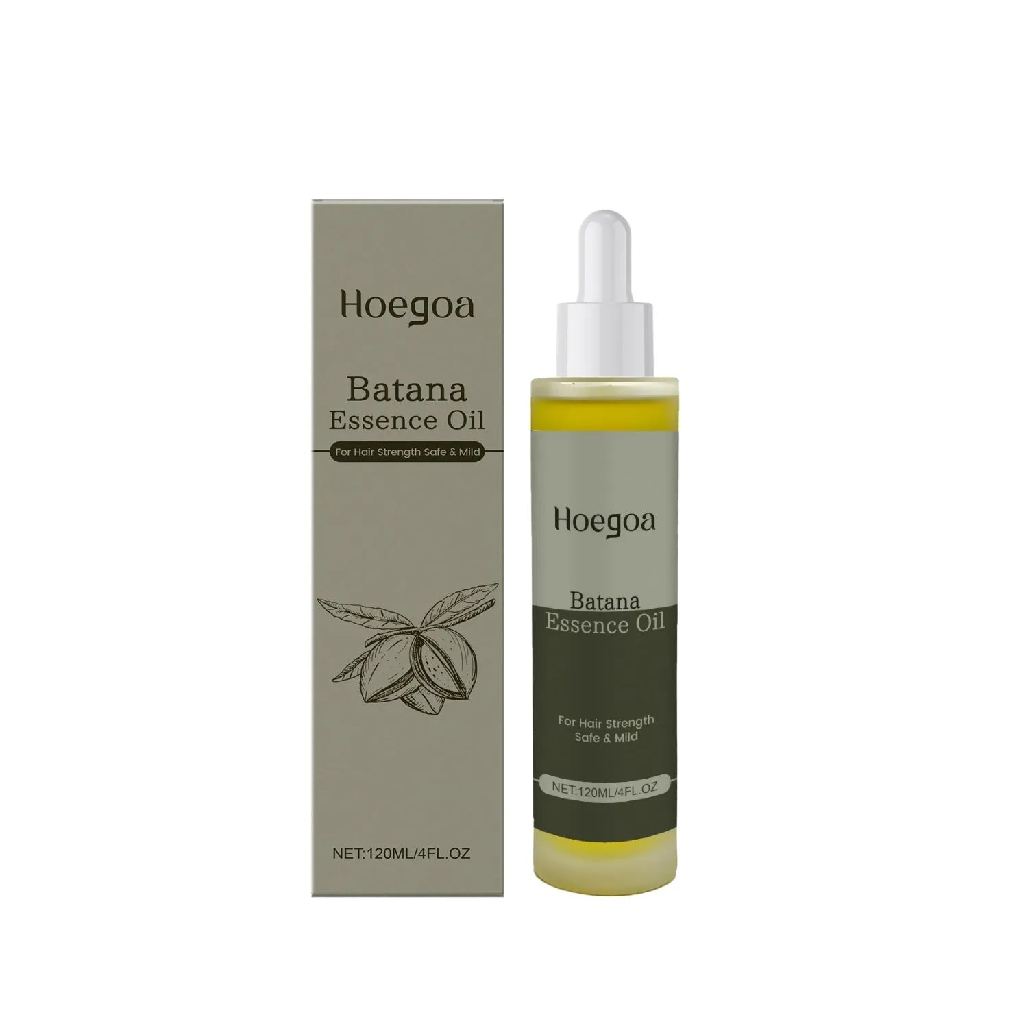 120ml bottle of Platthana Secret Hair Essential Oil with natural ingredients